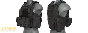 CA-303BN Nylon Strike Tactical Vest (Black)