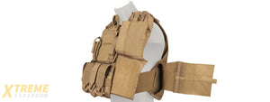 CA-303KN Strike Tactical Vest (Coyote Brown)