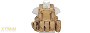 CA-303KN Strike Tactical Vest (Coyote Brown)
