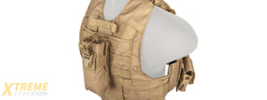 CA-303KN Strike Tactical Vest (Coyote Brown)