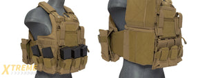 CA-303TN Nylon Strike Tactical Vest (Tan)