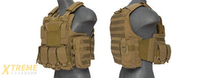 CA-303TN Nylon Strike Tactical Vest (Tan)