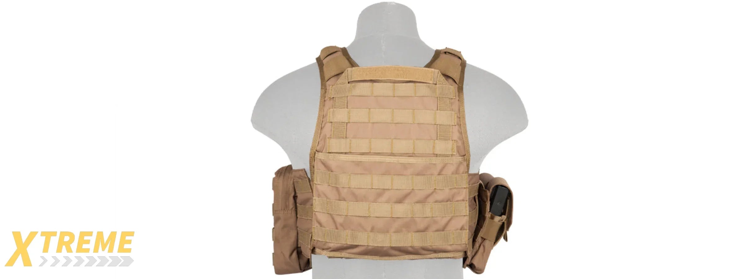 CA-305KN Assault Tactical Vest (Coyote Brown)