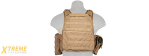 CA-305KN Assault Tactical Vest (Coyote Brown)