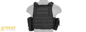CA-305BN Nylon Assault Tactical Vest (Black)