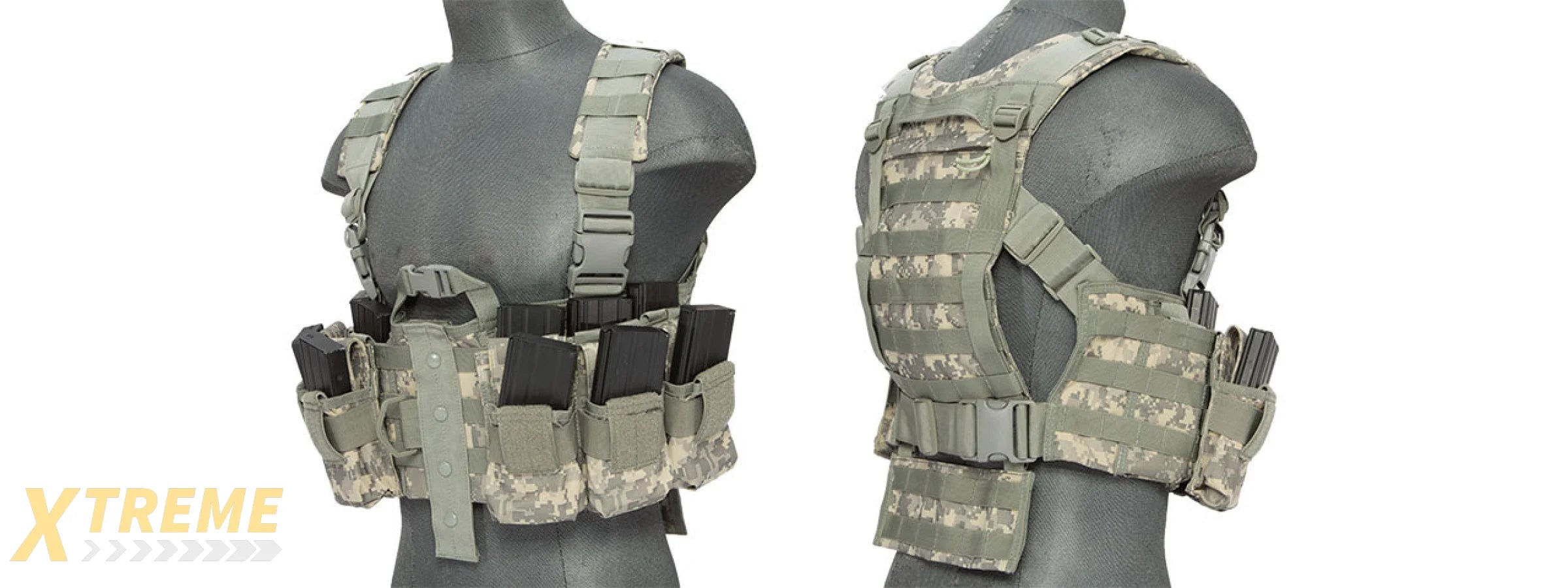CA-306AN NYLON M4 CHEST HARNESS, ACU