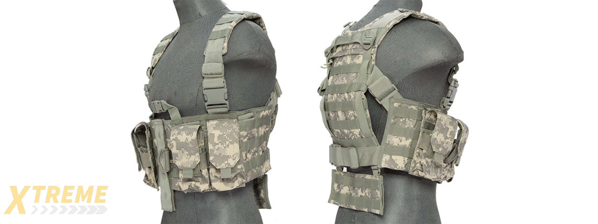 CA-306AN NYLON M4 CHEST HARNESS, ACU
