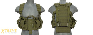 CA-306GN NYLON M4 CHEST HARNESS (OD)