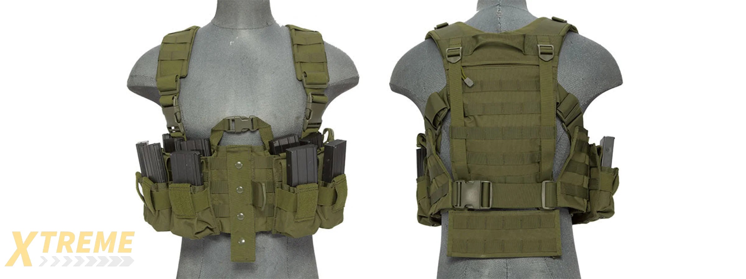 CA-306GN NYLON M4 CHEST HARNESS (OD)