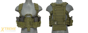 CA-306GN NYLON M4 CHEST HARNESS (OD)