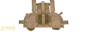 CA-307TN NYLON MODULAR CHEST RIG (TAN)