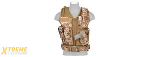 CA-310DD CROSS DRAW VEST w/HOLSTER (DD)
