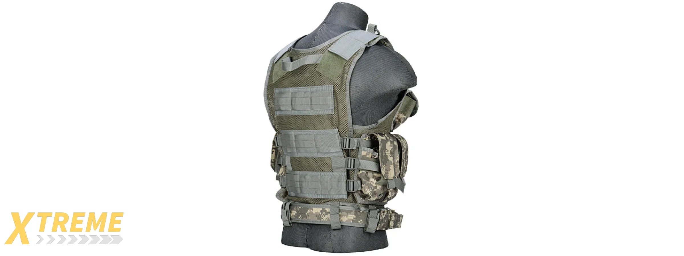 Lancer Tactical CA-310A Cross Draw Vest in ACU