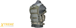 Lancer Tactical CA-310A Cross Draw Vest in ACU