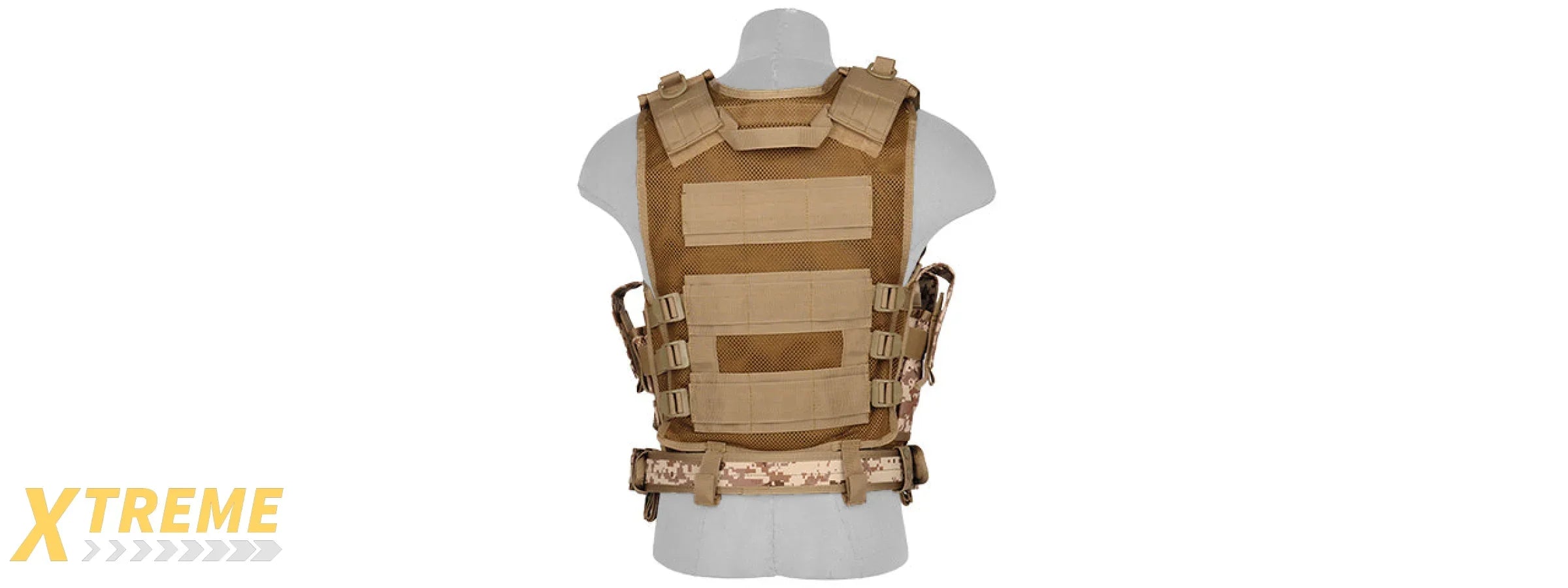 CA-310DD CROSS DRAW VEST w/HOLSTER (DD)