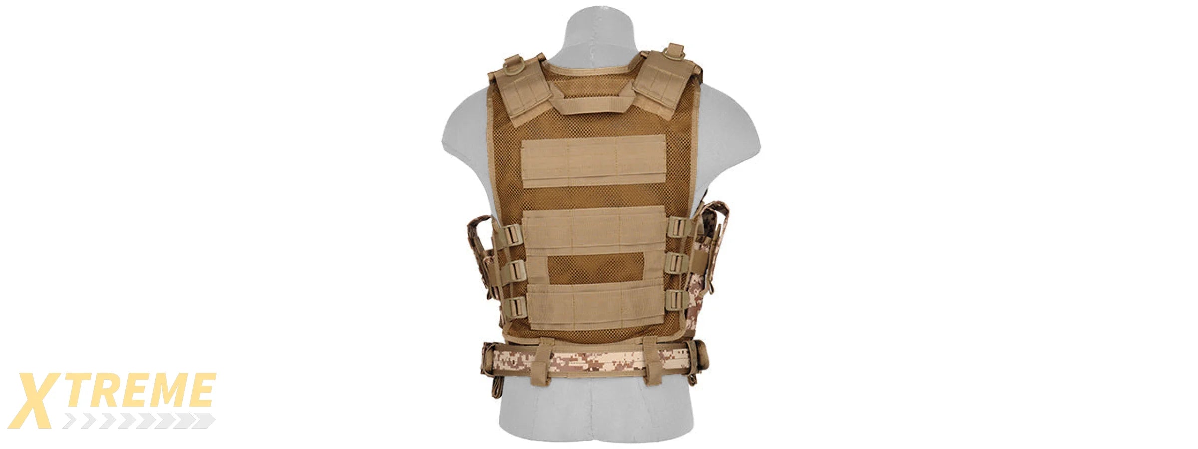 CA-310DD CROSS DRAW VEST w/HOLSTER (DD)