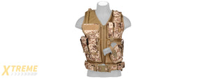 CA-310DD CROSS DRAW VEST w/HOLSTER (DD)