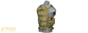 CA-310DN CROSSDRAW VEST 1000D NYLON (DIGITAL MARPAT)