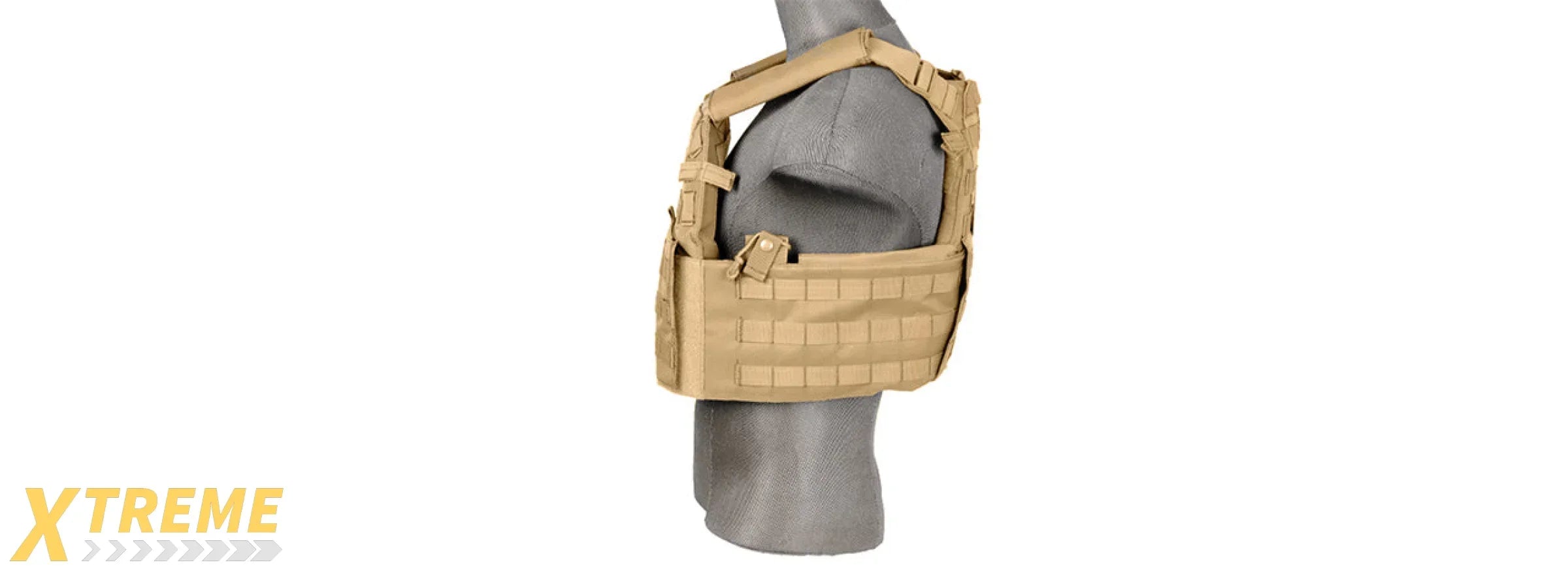 CA-311TN 69T4 1000D Nylon Tactical Vest (Tan)