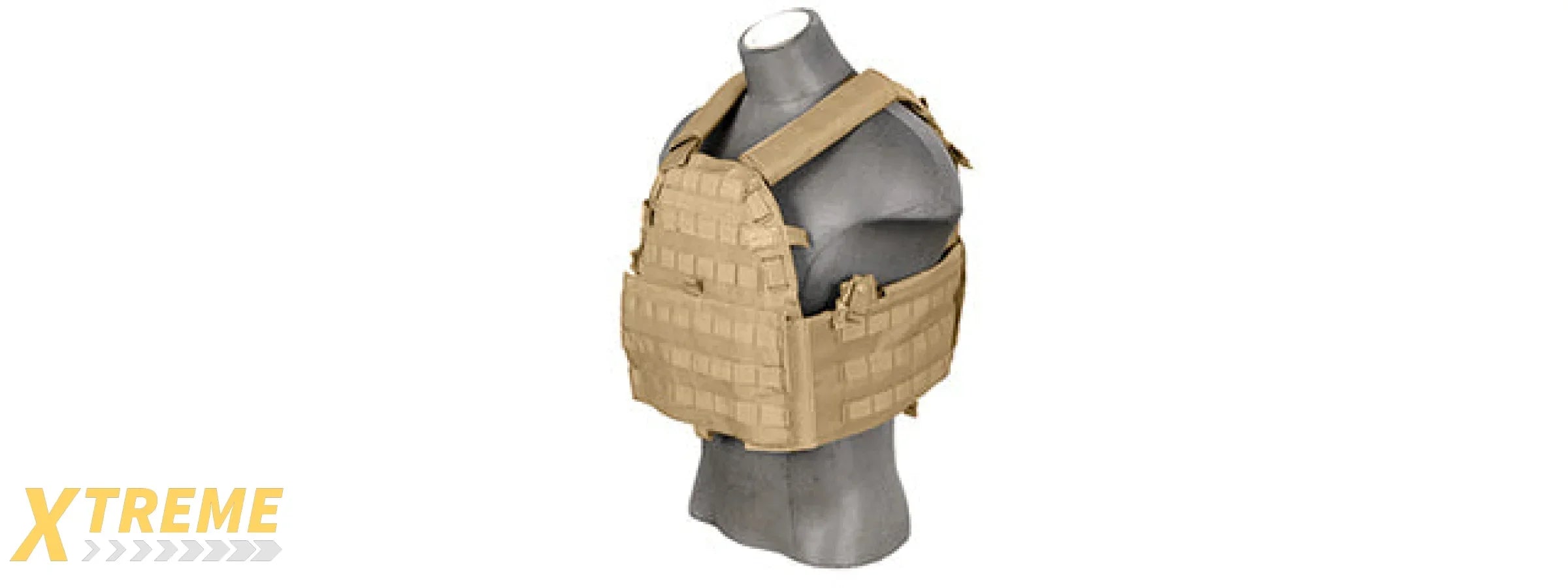 CA-311TN 69T4 1000D Nylon Tactical Vest (Tan)