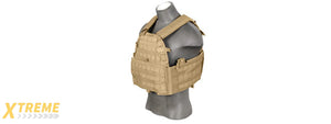 CA-311TN 69T4 1000D Nylon Tactical Vest (Tan)