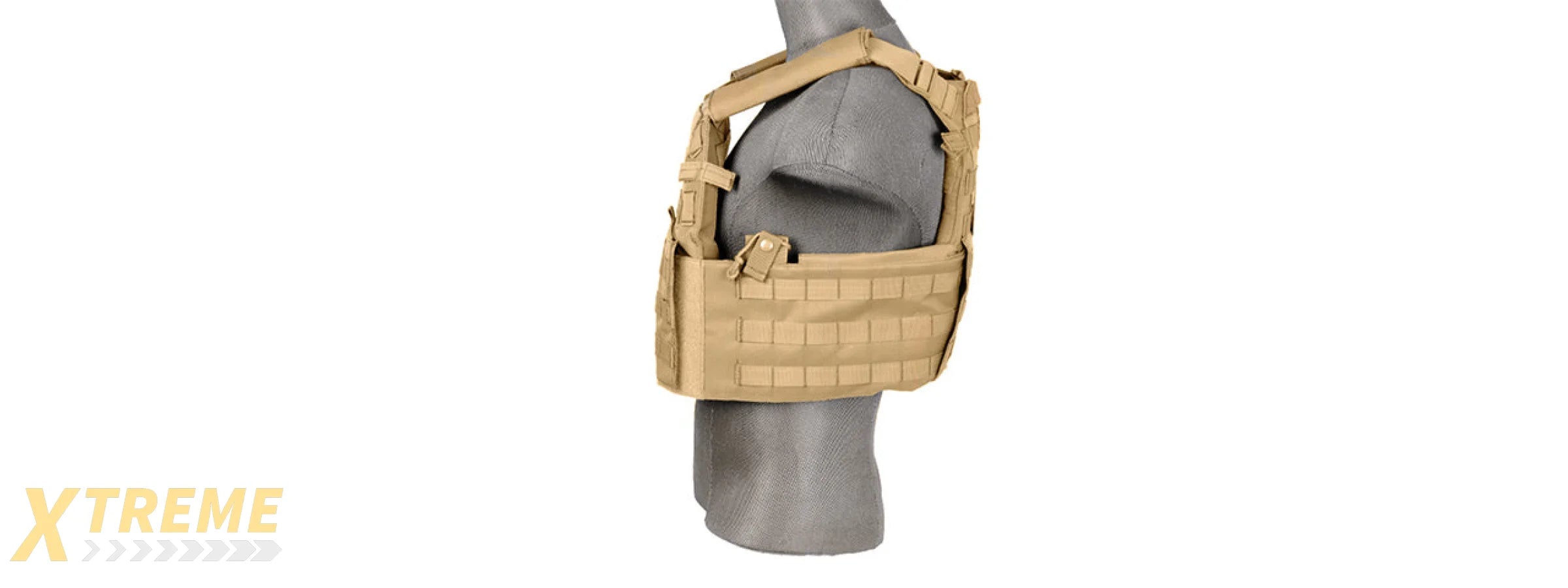 CA-311TN 69T4 1000D Nylon Tactical Vest (Tan)