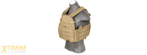 CA-311TN 69T4 1000D Nylon Tactical Vest (Tan)