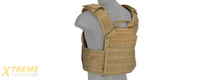 CA-313T2N SAPC w/DUAL INNER MAG POUCH + SHOULDER PADS (TAN)