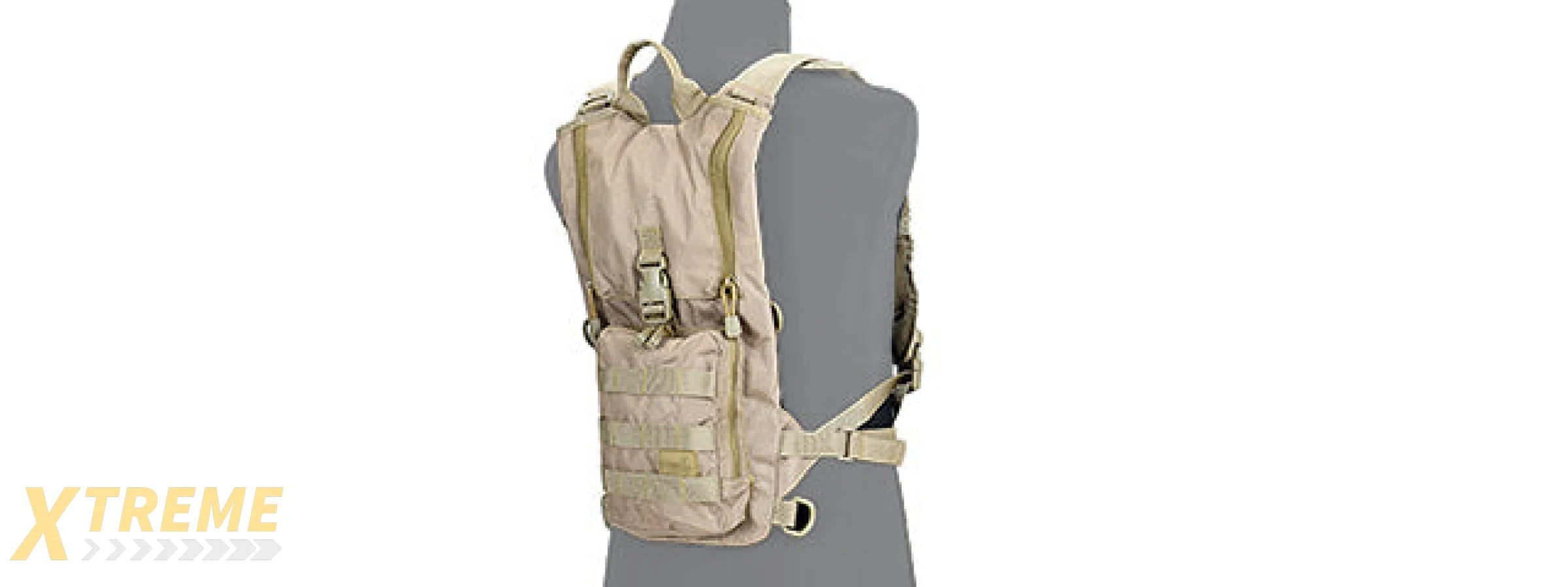 CA-321KN LANCER TACTICAL LIGHTWEIGHT HYDRATION BACKPACK (COYOTE BROWN)