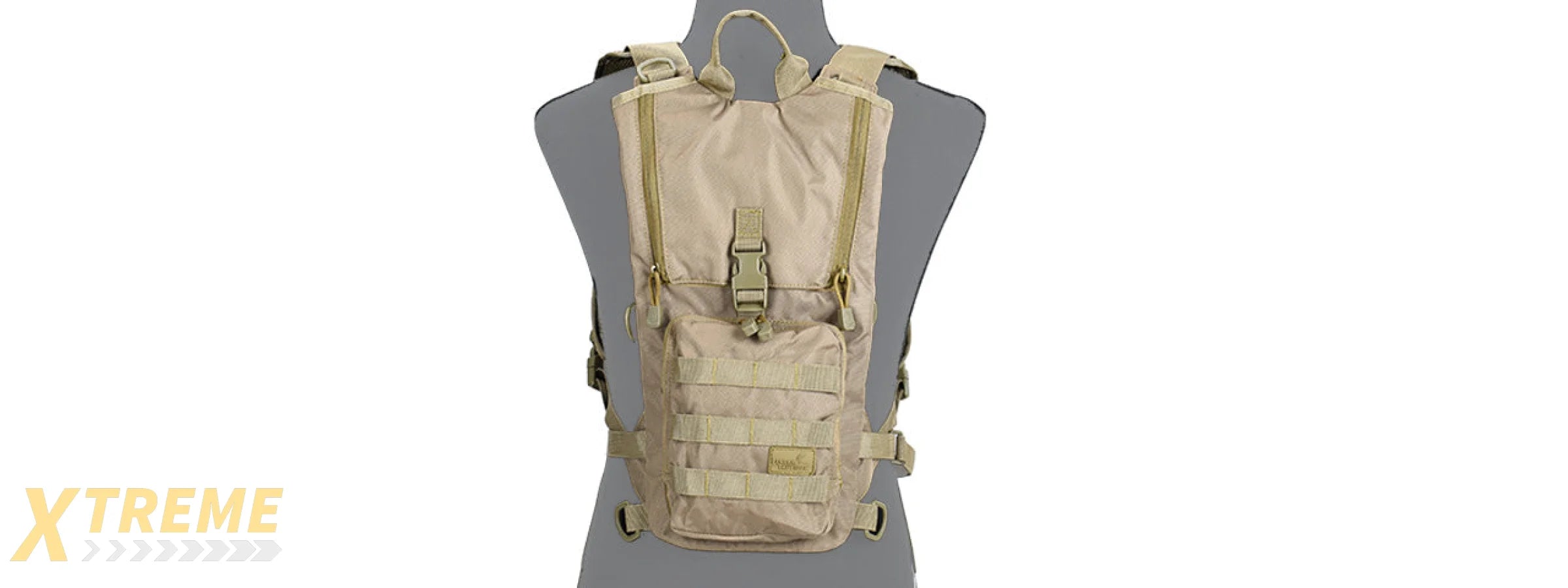 CA-321KN LANCER TACTICAL LIGHTWEIGHT HYDRATION BACKPACK (COYOTE BROWN)