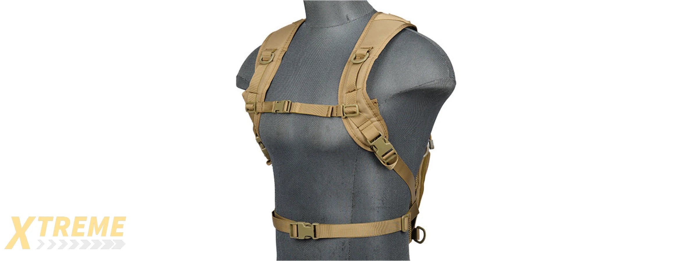 CA-321TN 1000D NYLON LIGHTWEIGHT HYDRATION BACKPACK (TAN)