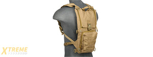 CA-321TN 1000D NYLON LIGHTWEIGHT HYDRATION BACKPACK (TAN)