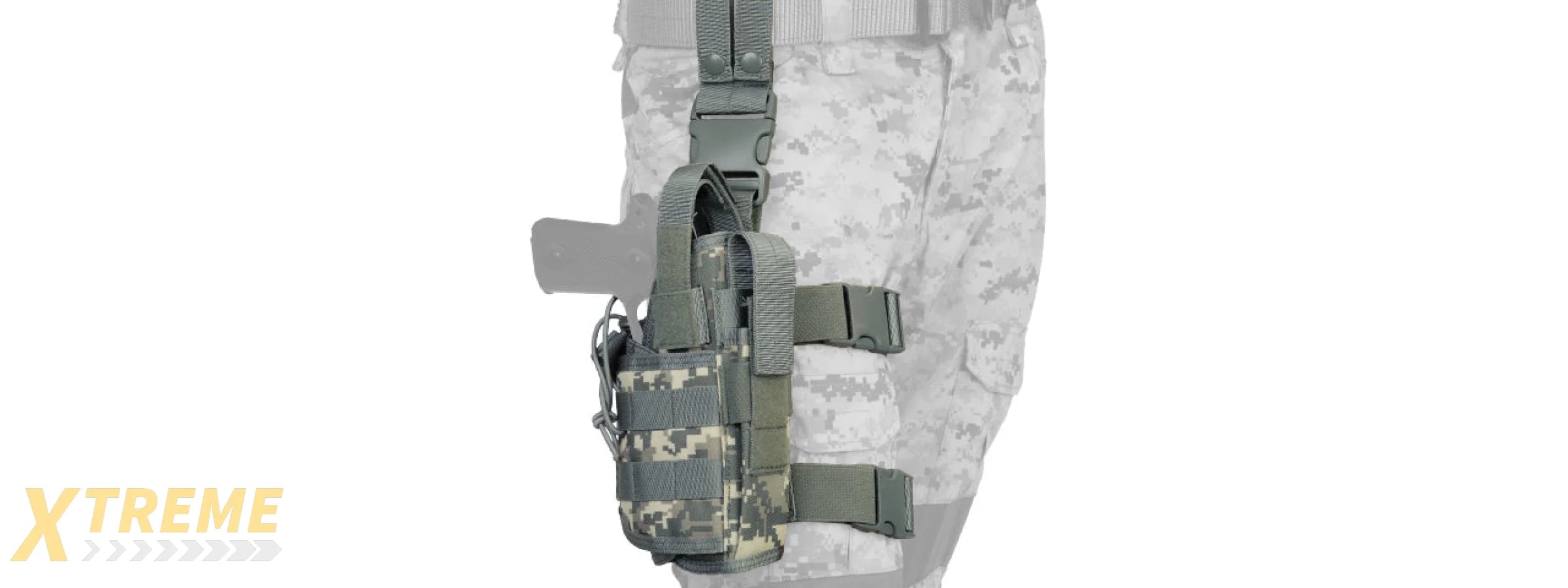 CA-322AN 1000D NYLON TORNADO DROP LEG HOLSTER (ACU)