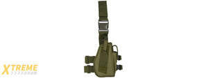 CA-323GN 92F DROP LEG HOLSTER IN NYLON (OD)