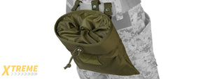 CA-341GN NYLON LARGE FOLDABLE DUMP POUCH (OD)