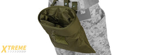 CA-341GN NYLON LARGE FOLDABLE DUMP POUCH (OD)