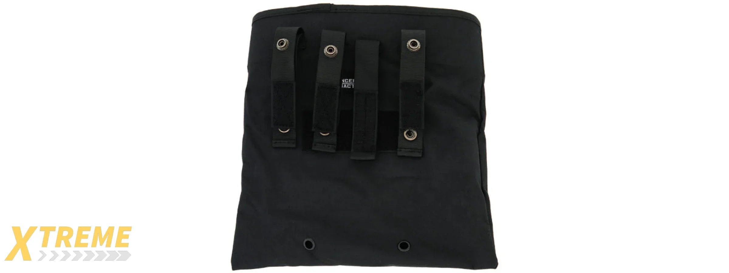 CA-341BN NYLON LARGE FOLDABLE DUMP POUCH (BK)