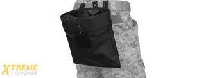 CA-341BN NYLON LARGE FOLDABLE DUMP POUCH (BK)