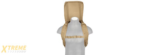 CA-343T2 MOLLE 42" DOUBLE GUN BAG (COLOR: TAN)