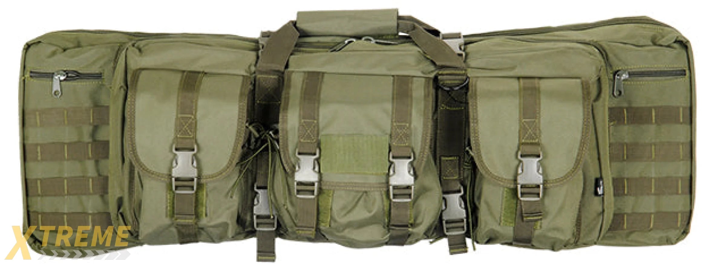 CA-345G MOLLE 36" DOUBLE GUN BAG (COLOR: OD GREEN)