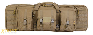 CA-345K MOLLE 36" DOUBLE GUN BAG (COLOR: COYOTE BROWN)