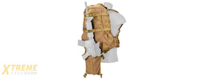 CA-353KN 600D NYLON EDC FAST MOLLE BACKPACK (KHAKI)