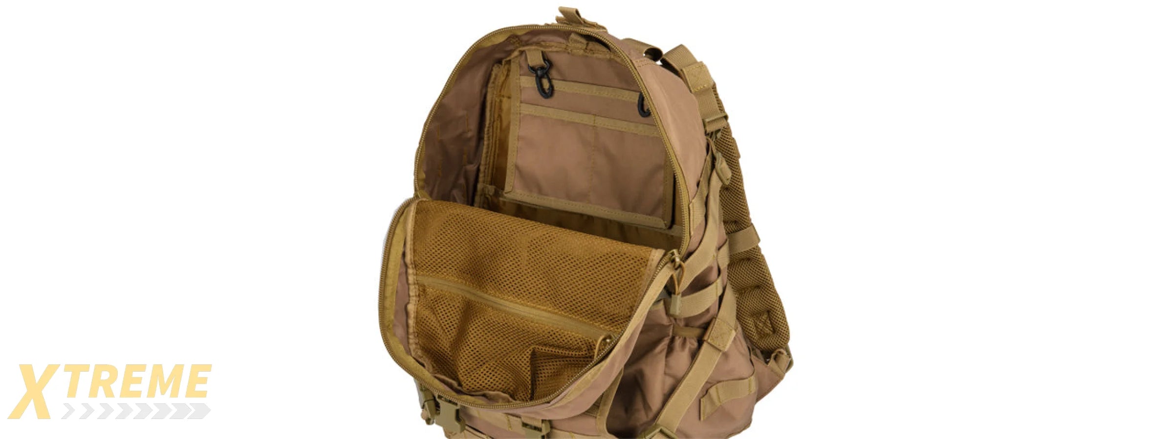 CA-353KN 600D NYLON EDC FAST MOLLE BACKPACK (KHAKI)