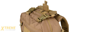 CA-353KN 600D NYLON EDC FAST MOLLE BACKPACK (KHAKI)
