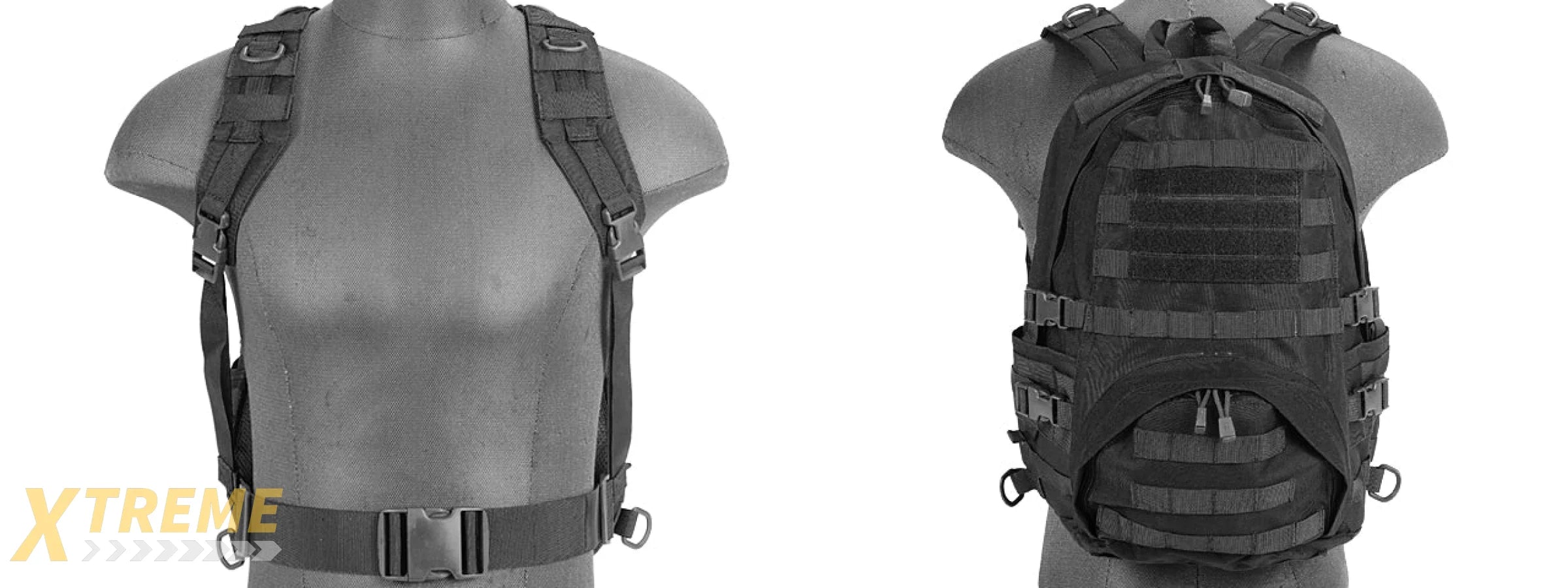 CA-354BN LANCER TACTICAL NYLON PATROL BACKPACK (BLACK)