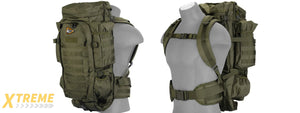 Lancer Tactical CA-356GN Rifle Backpack (OD Green)