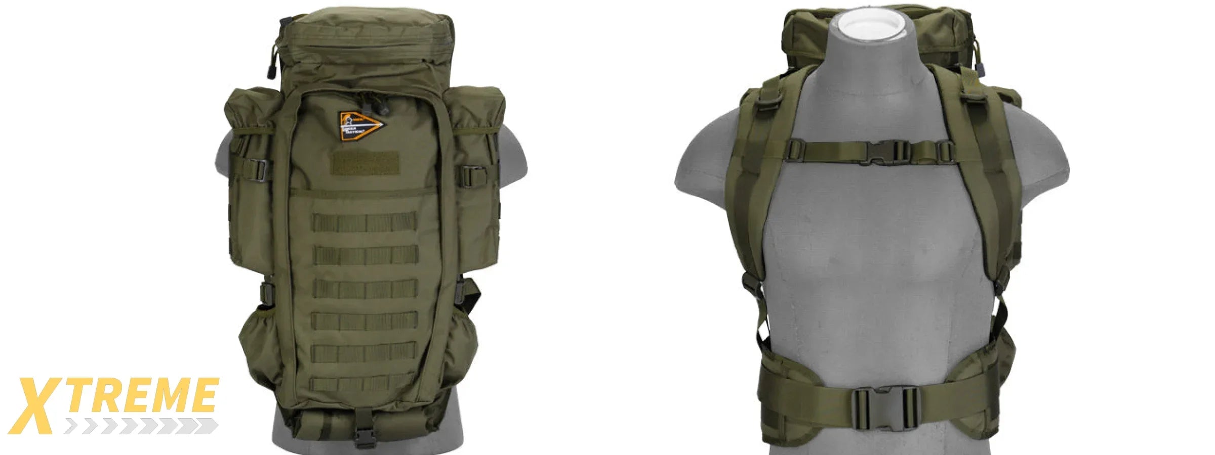 Lancer Tactical CA-356GN Rifle Backpack (OD Green)