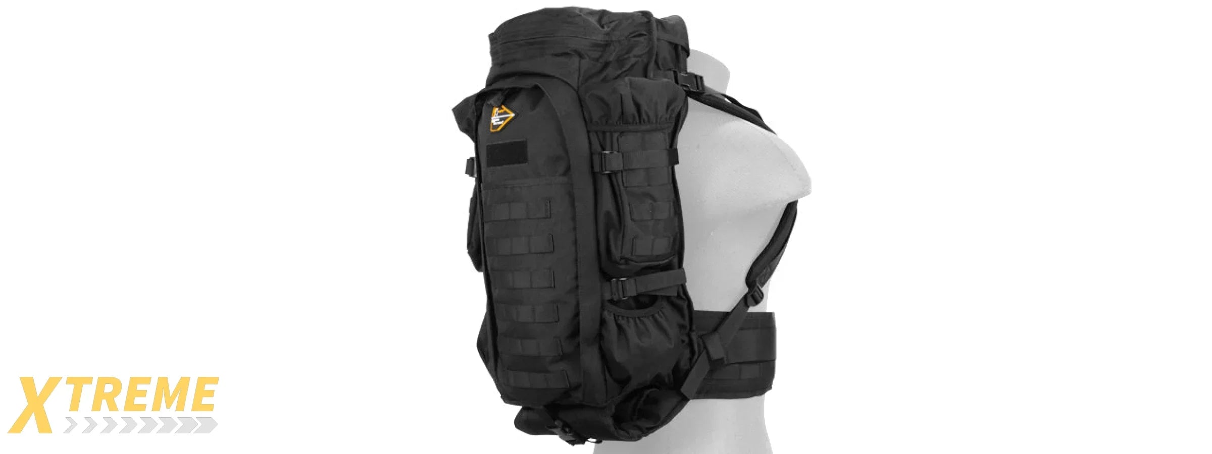 CA-356BN NYLON RIFLE BACKPACK (BLACK)
