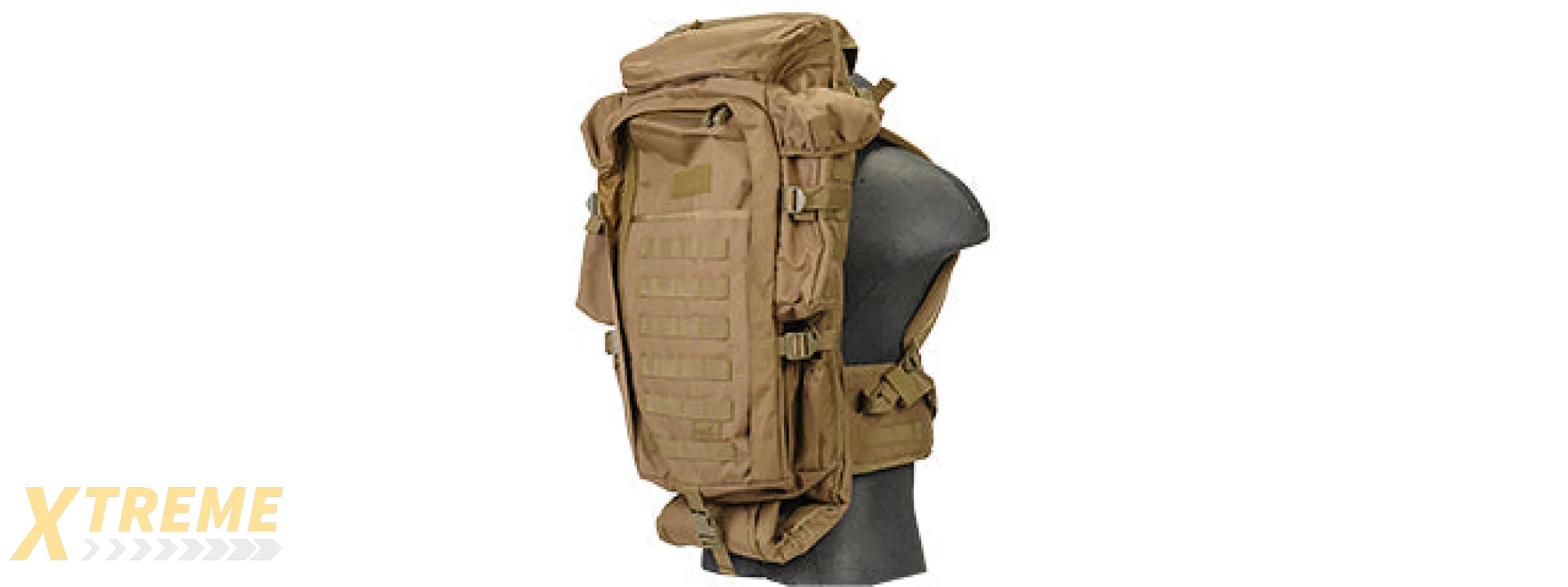 CA-356KN 1000D NYLON RIFLE BACKPACK (KHAKI)