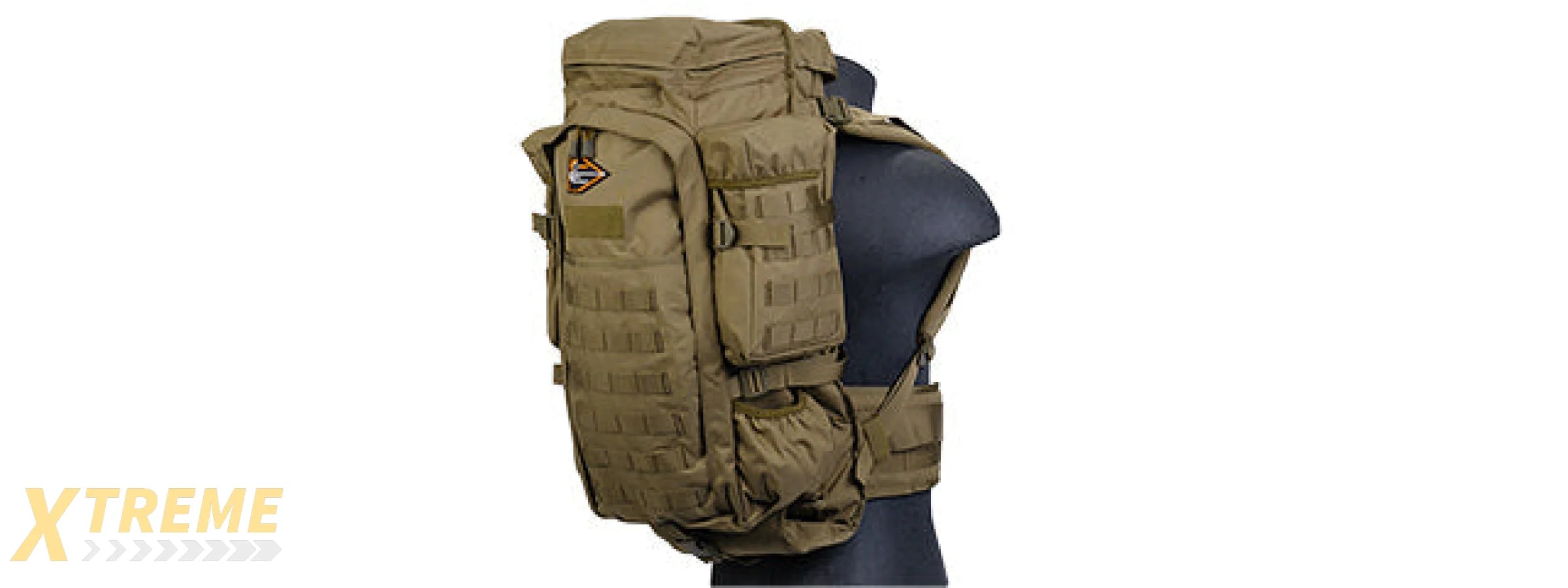 CA-356TN 1000D NYLON RIFLE BACKPACK (TAN)